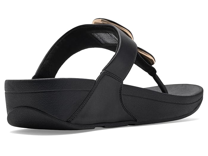 FitFlop Lulu Marbled-Stone Toe-Post Sandals - Image 3