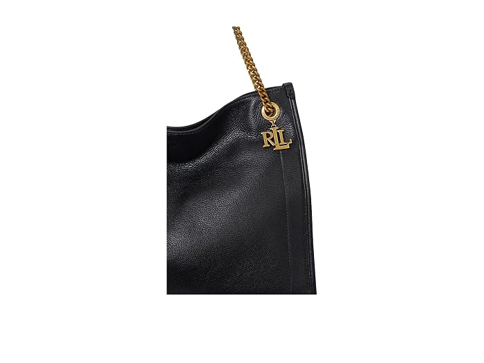 Lauren Ralph Lauren Pebbled Leather Large Bradley Tote Bag - Image 4