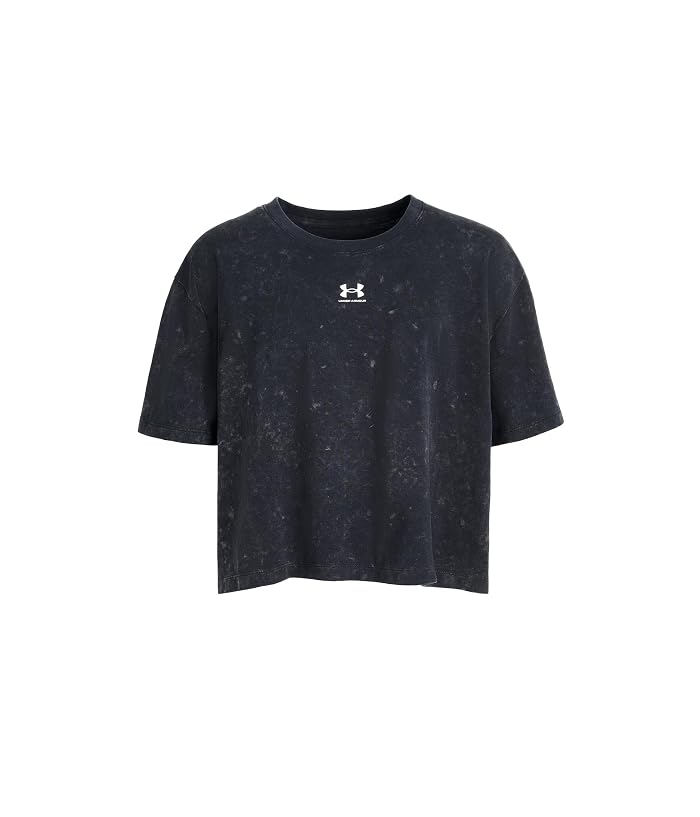 Under Armour Kids Rival Wash Short Sleeve T-Shirt (Big Kid) - Image 4