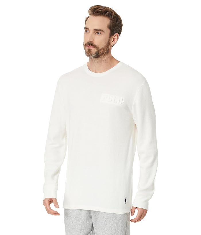 Polo Ralph Lauren Embossed Thermal Long Sleeve Crew Shirt