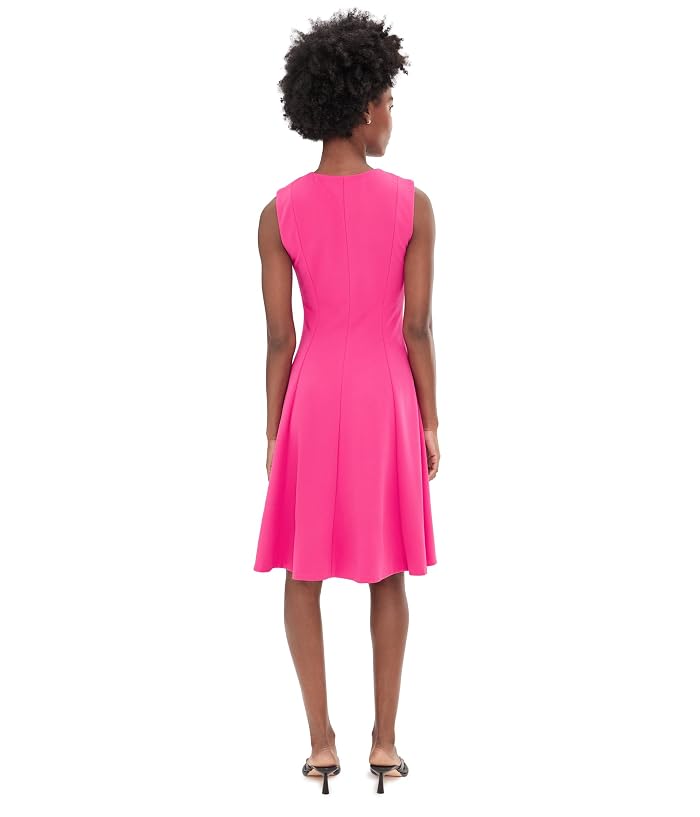 Calvin Klein Sleeveless Scoop Zipper Neck Aline - Image 4