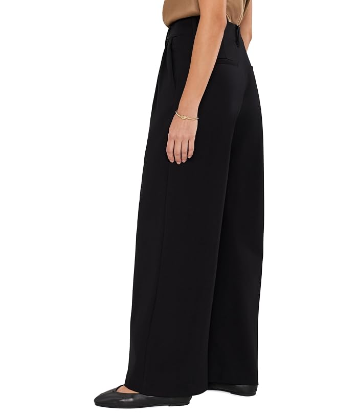 KUT from the Kloth Petite Cheryl Super High-Rise Wide Leg in Black - Image 3