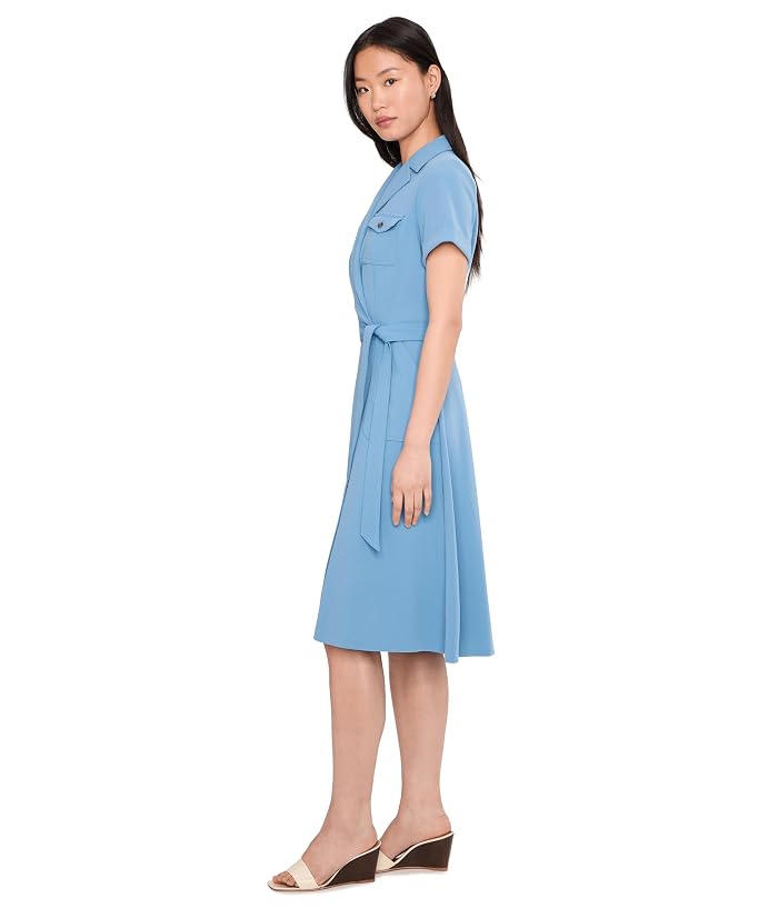 Calvin Klein Short Sleeve Self Tie Jacket Dress - Image 3