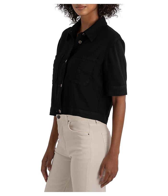 KUT from the Kloth Finly- Short Sleeve Jacket - Image 2