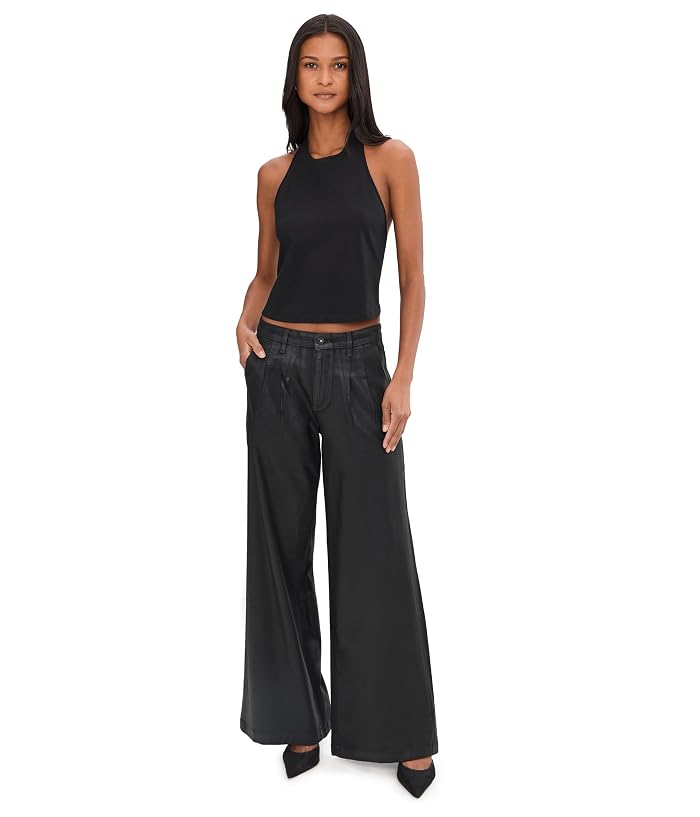 AG Jeans Dorine Mid Rise Pleated Palazzo - Image 2
