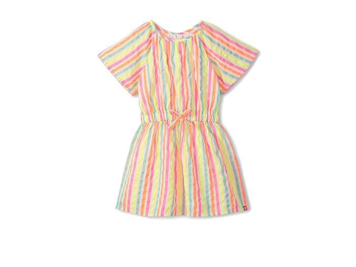 Hatley Kids Neon Summer Stripes Woven Play Dress (Toddler/Little Kid/Big Kid) - Image 4