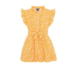 Vilebrequin Kids Cotton Dress Turtle Vichy (Toddler/Little Kid/Big Kid)