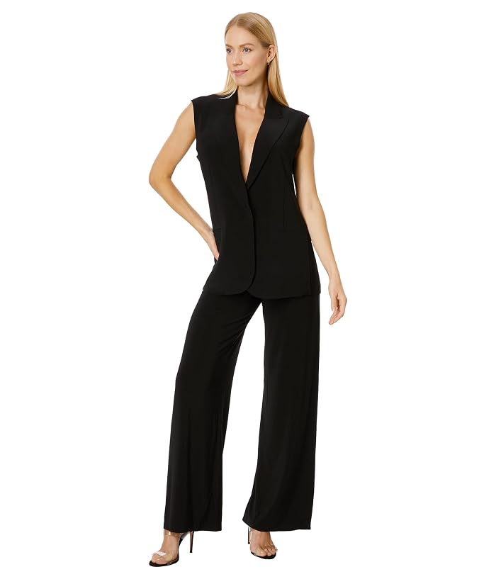 Norma Kamali Straight Leg Pants Go - Image 4