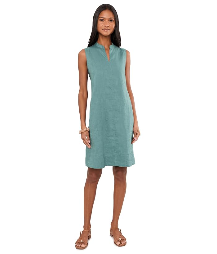 Eileen Fisher Organic Linen Knee Length Dress