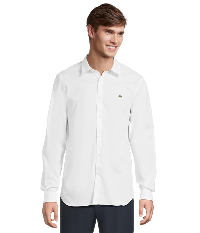 Lacoste Slim Fit Stretch Cotton Poplin Shirt