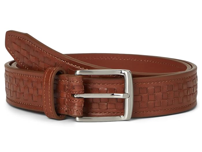 Johnston & Murphy Woven Center Lace Belt