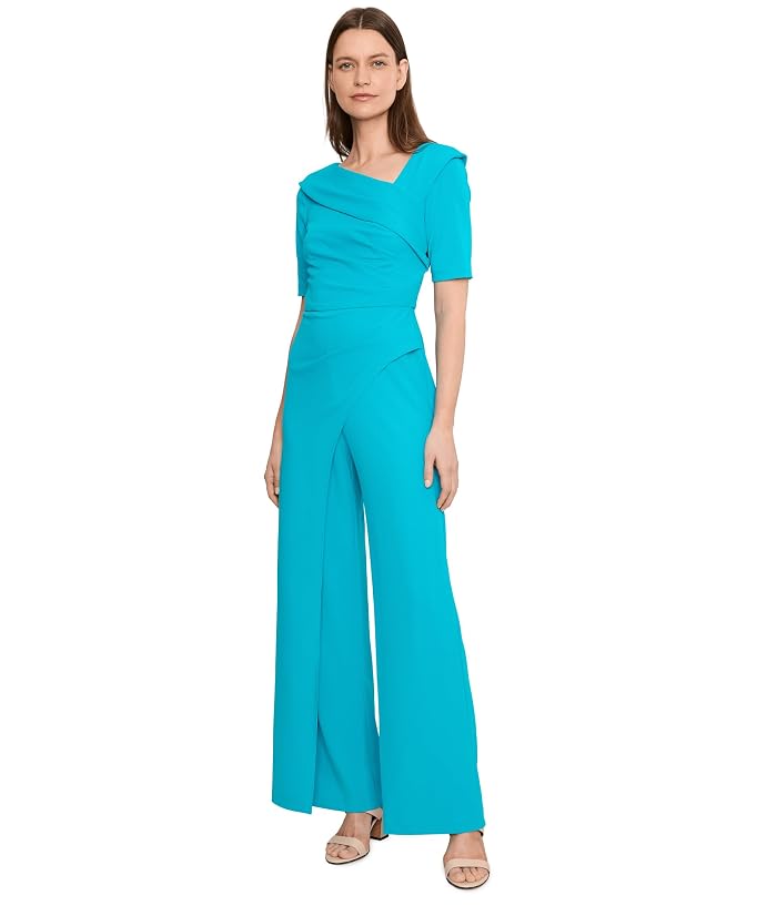 Adrianna Papell Knit Crepe Jumpsuit - Image 2