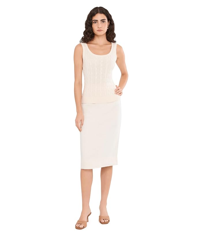 Lauren Ralph Lauren Linen Midi Pencil Skirt - Image 2