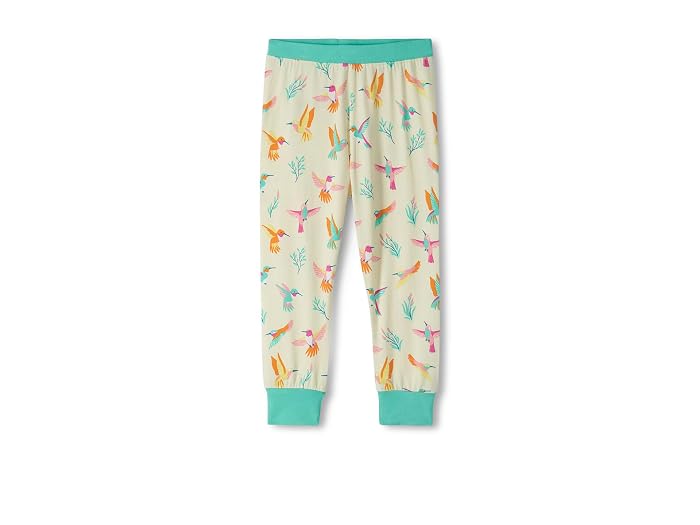 Hatley Kids Springtime Hummingbirds Bamboo Pajama Set (Toddler/Little Kid/Big Kid) - Image 3