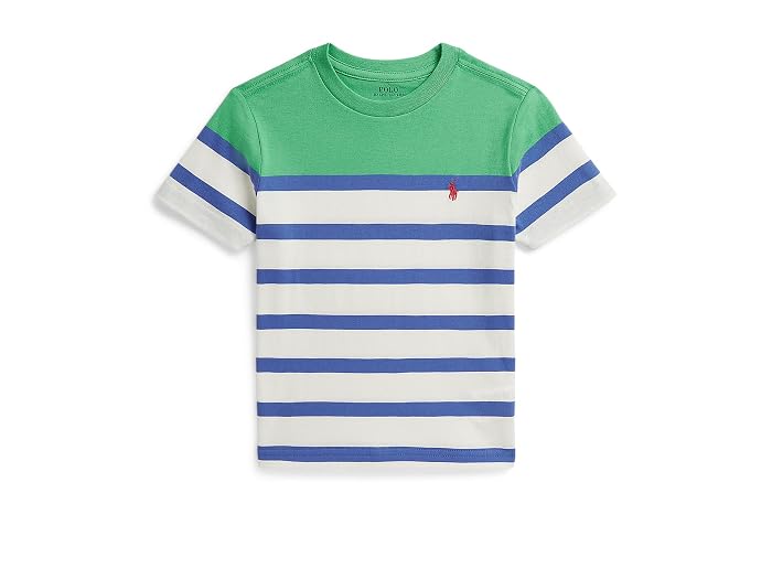 Polo Ralph Lauren Kids Striped Cotton Jersey Tee (Toddler/Little Kid)