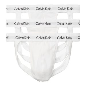 Calvin Klein Underwear Cotton Stretch Jock Strap 3-Pack