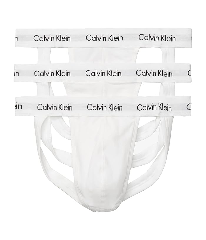 Calvin Klein Underwear Cotton Stretch Jock Strap 3-Pack