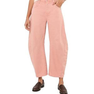 Free People We The Free Good Luck Mid-Rise Barrel Jeans
