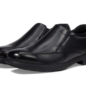 Nunn Bush Sanford Slip Resistant Bicycle Toe Work Slip-On