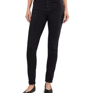 AG Jeans Prima Cigarette Leg in Super Black