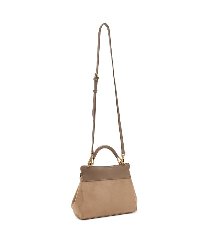 JW PEI Lucia Classic Faux Suede Top Handle Bag - Image 2