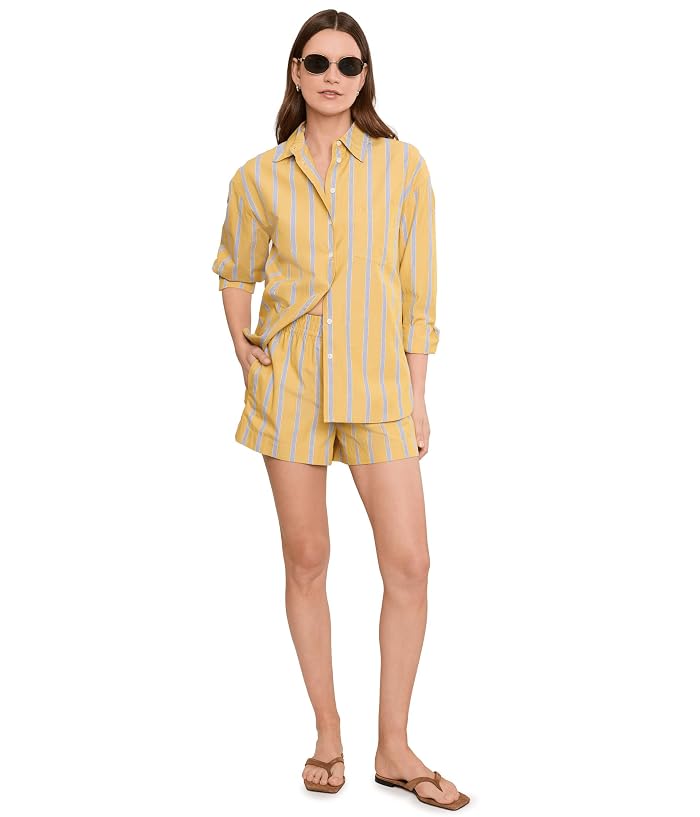 Madewell E Waist Pull-On Shorts - Washed Poplin - Image 2