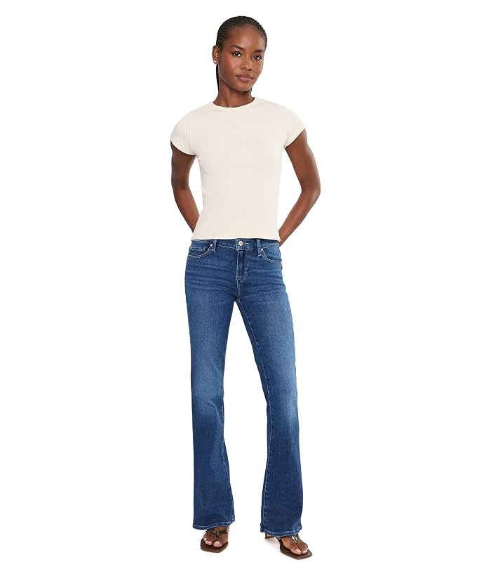 Paige 32" Laurel Canyon Reverse Seamed Beltloops in Beachline - Image 2