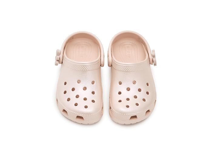 Crocs Kids Classic Pearl Shine Clogs (Toddler) - Image 2