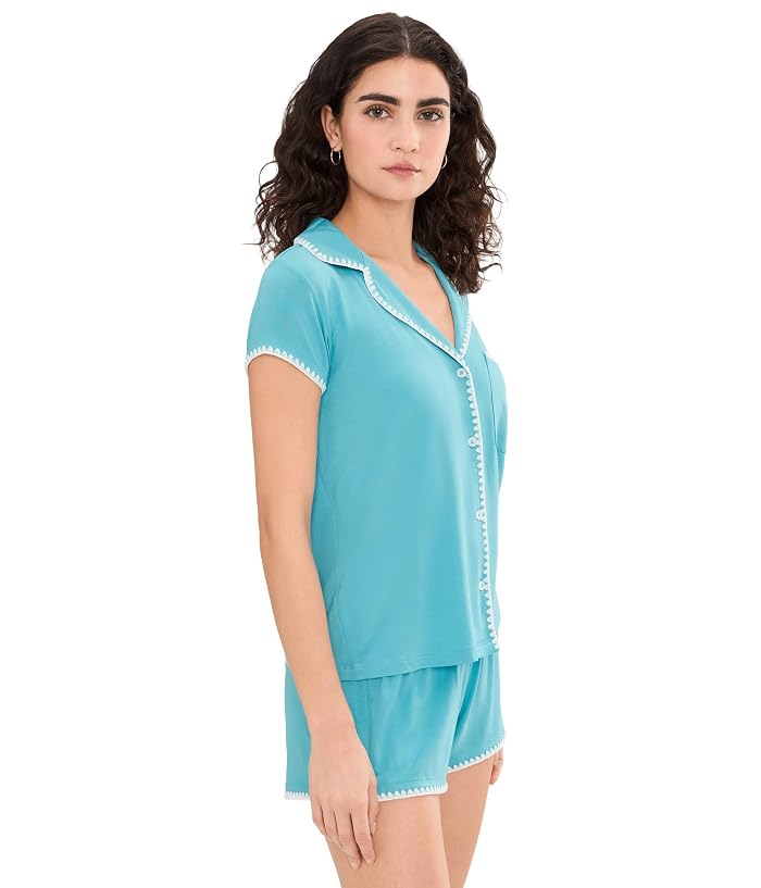 Eberjey Frida TENCEL™ Modal Shorties PJ Set - Image 3