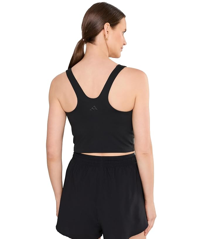 adidas All Me Medium-Support Long Line Training Bra Tank Top - Image 4