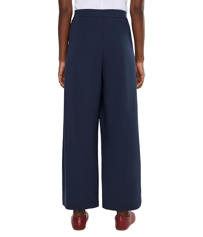 Eileen Fisher Extra Fine Ponte Wide Ankle Pants - Image 4