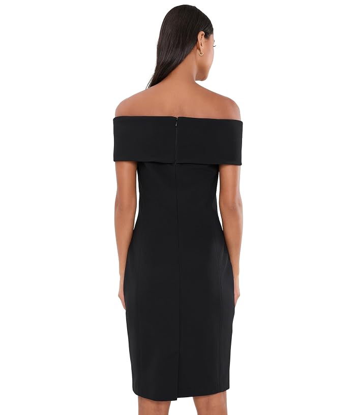 Lauren Ralph Lauren Faille Off-the-Shoulder Cocktail Dress - Image 4