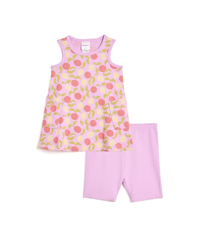 Hanna Andersson Sleeveless Pocket Dress & Shorts Set (Infant/Toddler) - Image 4