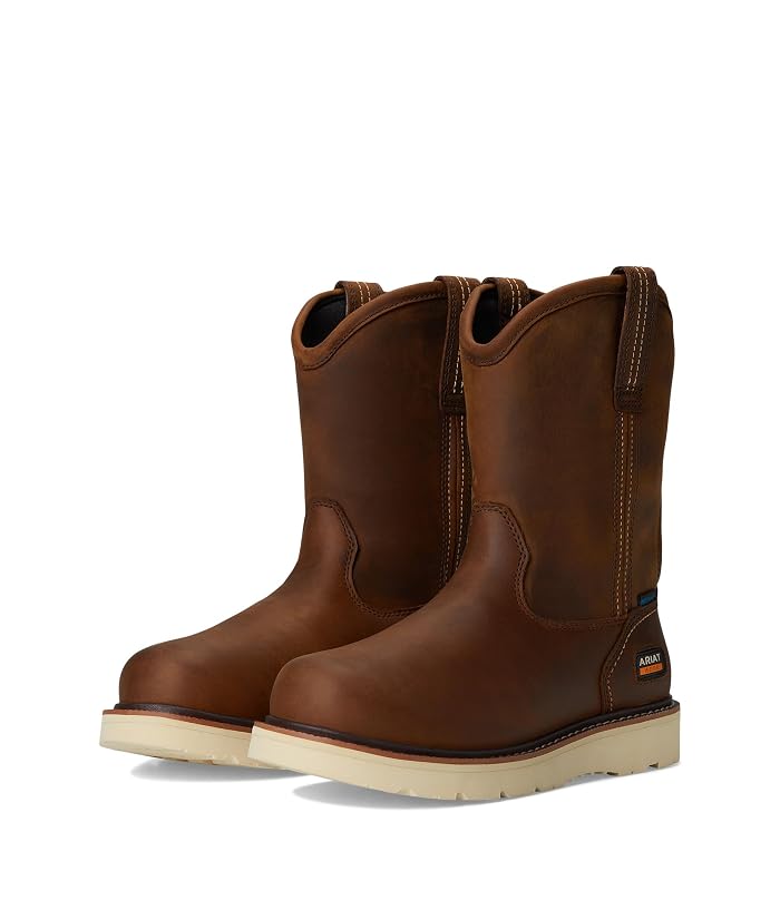 Ariat Work Rebar Wedge Pull-On Waterproof Work Boots