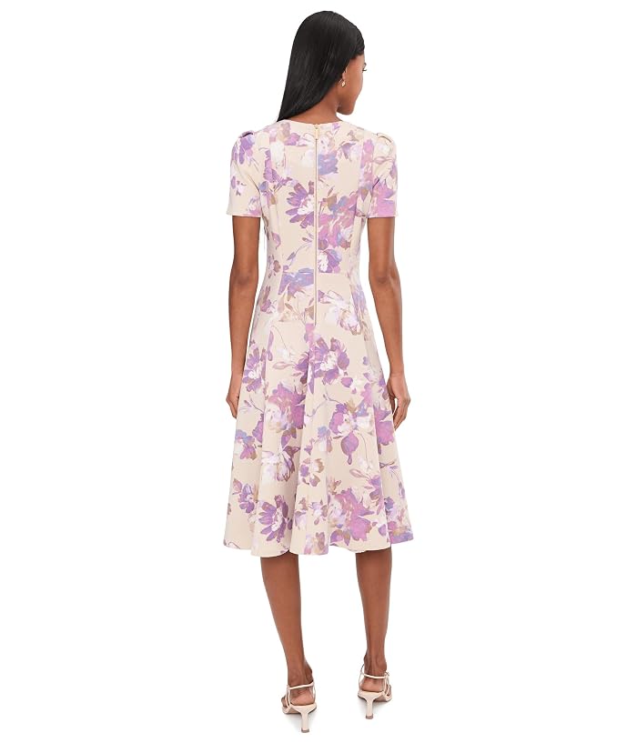 Calvin Klein Short Sleeve Scuba Floral Aline - Image 4