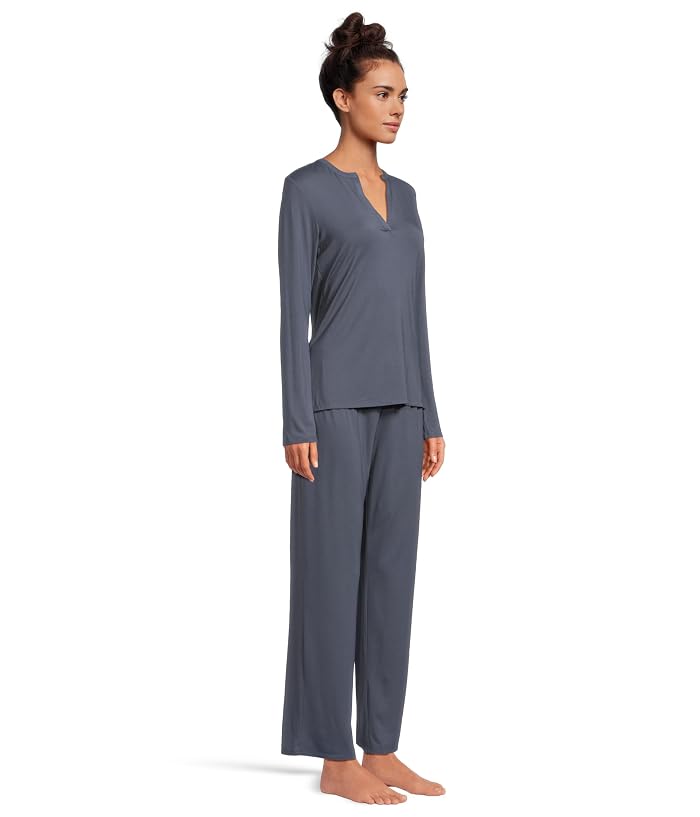 Natori Feathers Essentials Long Sleeve Pj Set - Image 2