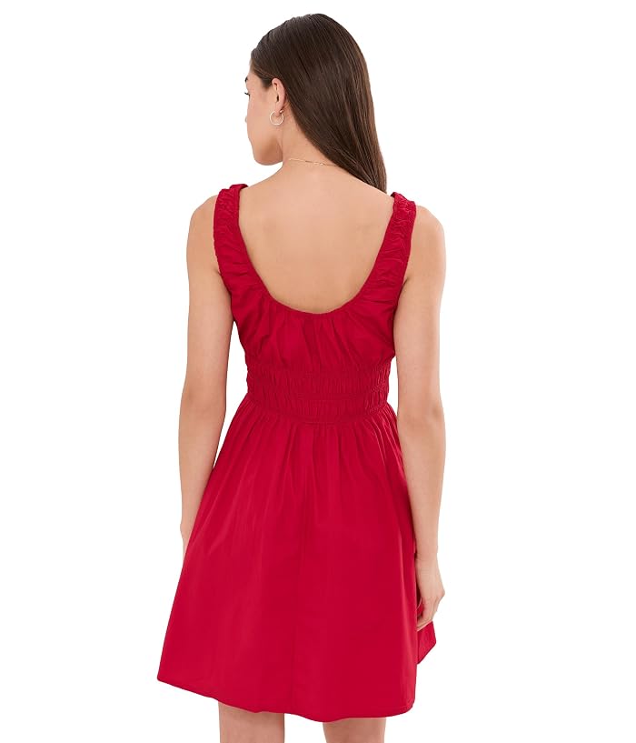 Faherty Coastal Poplin Sunseeker Mini Dress - Image 4