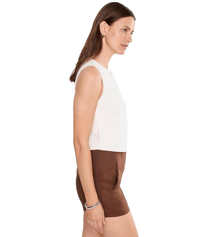 525 america Francesca Button Front Vest - Image 3