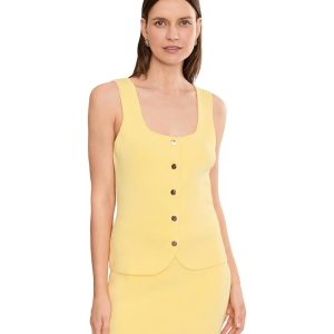 525 america Maria Button Front Corset Top