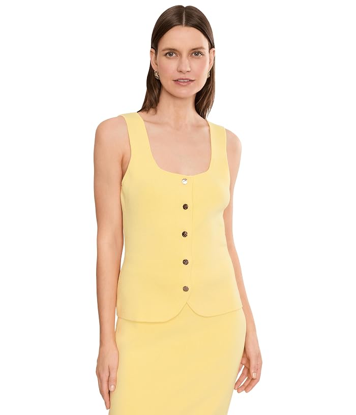 525 america Maria Button Front Corset Top