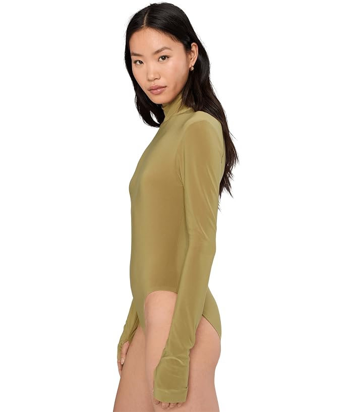Norma Kamali Long Sleeve Turtle Bodysuit - Image 3