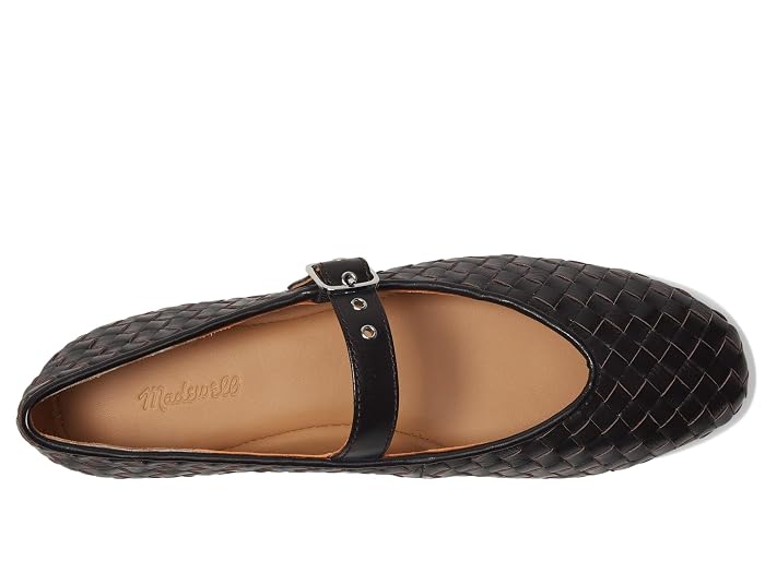 Madewell The Remy Mary Jane Flat in Woven Leather - Image 2