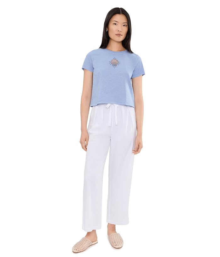 Splendid Seashell Emb Short Sleeve Tee - Image 2