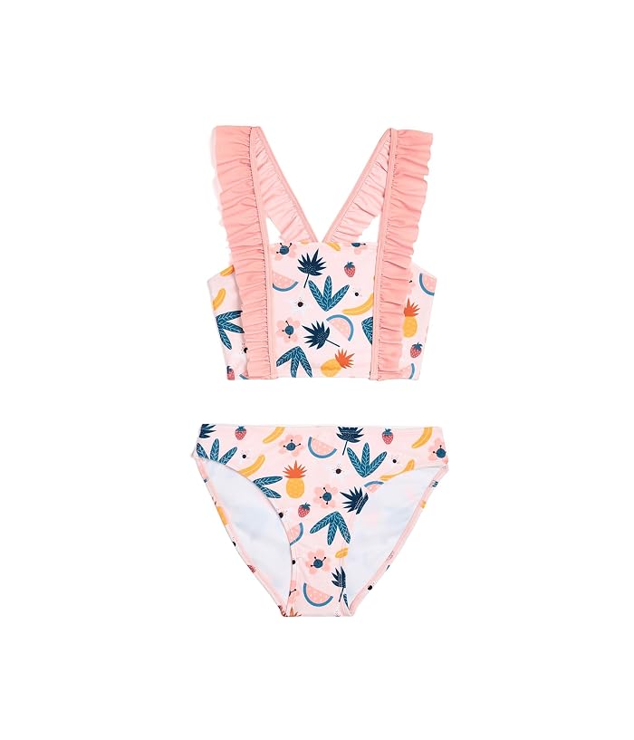 Deux par Deux Fruits Two-Piece Swimsuit (Big Kid) - Image 4