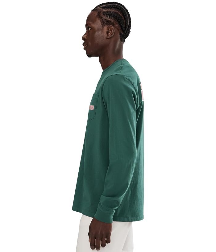 Vineyard Vines Classic Logo Box Long Sleeve Tee - Image 3