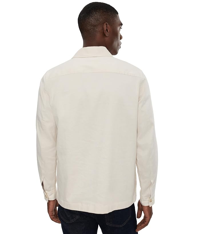 Vince Stretch Linen Chore Coat - Image 4