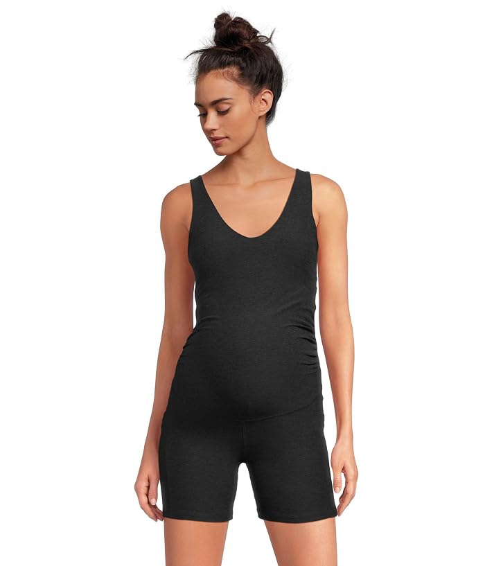Beyond Yoga Spacedye Movin Mama Maternity Biker Jumpsuit