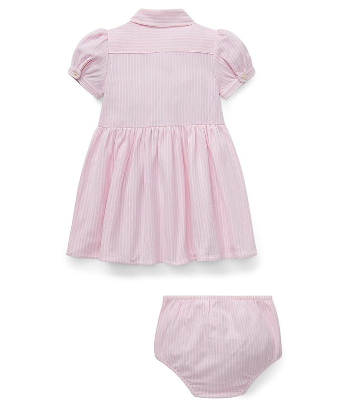 Polo Ralph Lauren Kids Striped Knit Oxford Dress (Infant) - Image 2