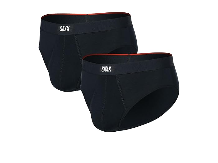 SAXX UNDERWEAR Vibe Xtra Soft Comfort Brief Fly 2-Pack