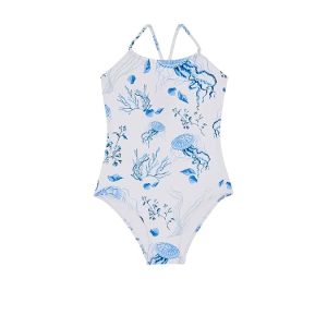 Vilebrequin Kids Medusa & Shells Swim Jersey Stretch (Toddler/Little Kid/Big Kid)